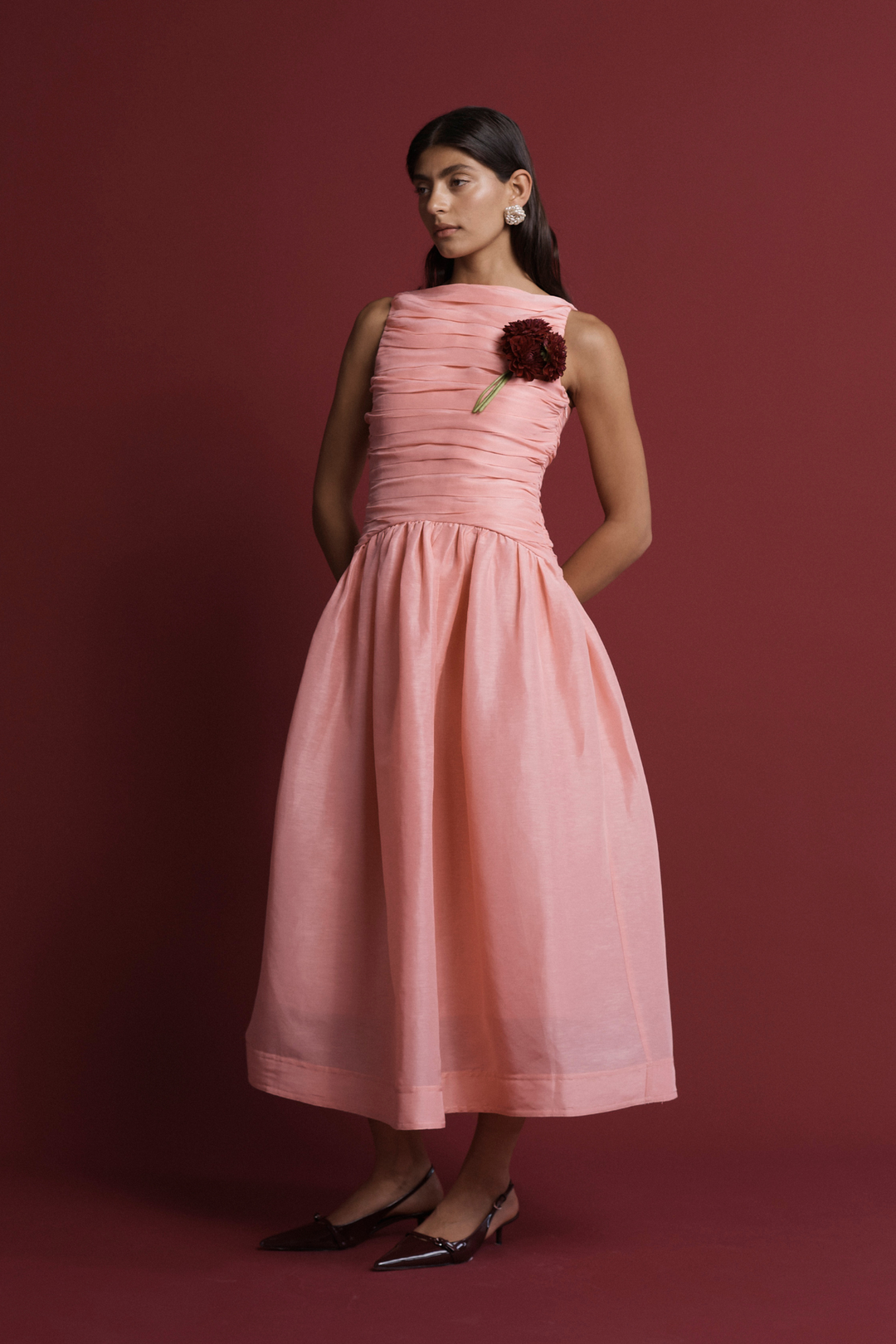 Lovaan Studios Val Dress In Sherbert, Size 6 Au Lovaan Studios Val Dress In Sherbert, Size 6 Au
